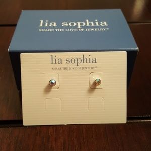 Lia Sophia Stud Earrings - Never Worn!